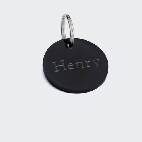 Custom Dog Tag Black (double-sided) product image