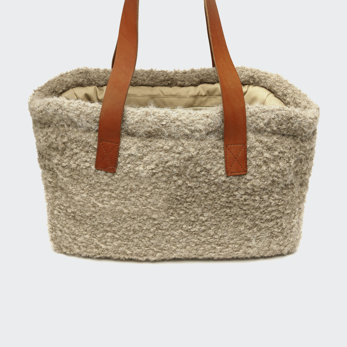Dog Carrier Verona Wool Beige product image
