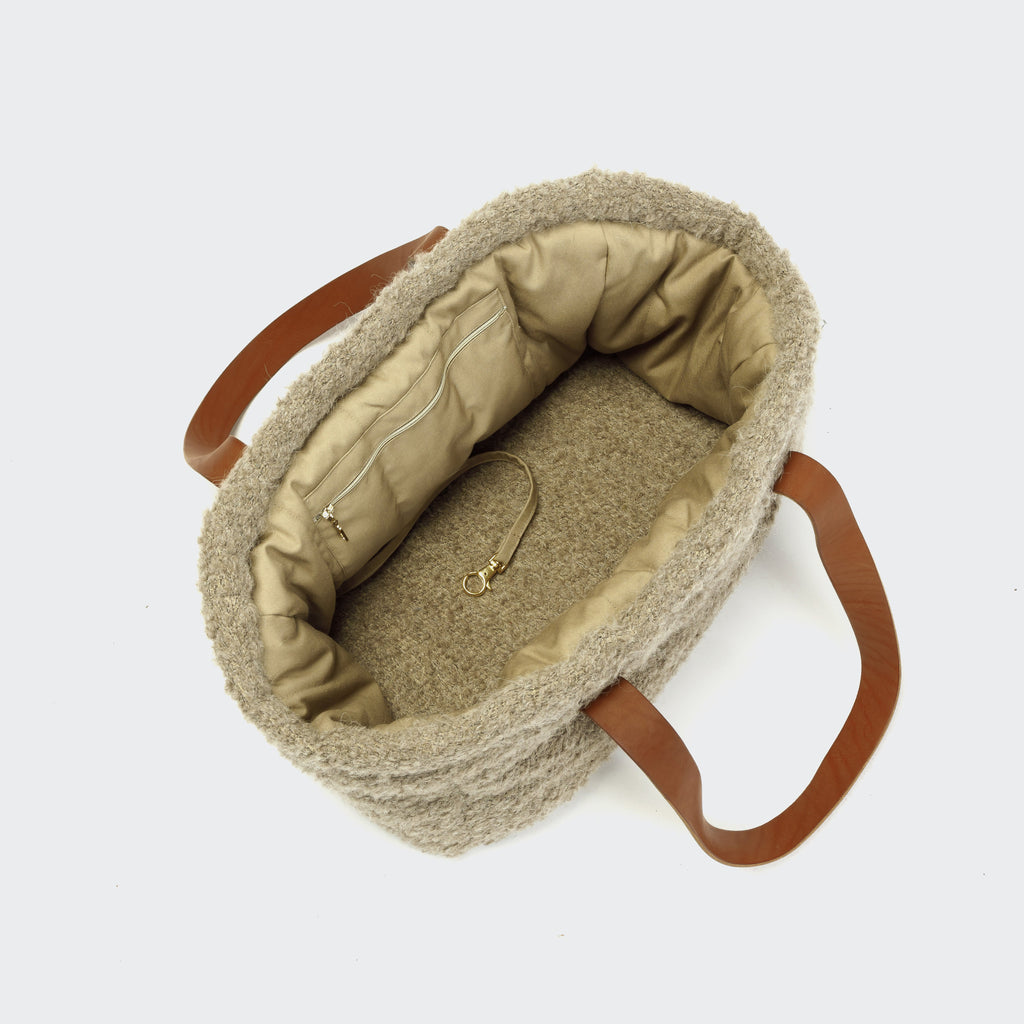 Dog Carrier Verona Wool Beige product image