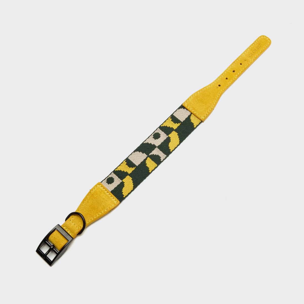 Dog Collar Wide Maksimir Park Green/Yellow product image