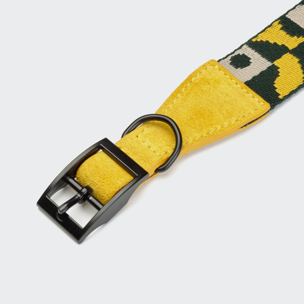 Dog Collar Wide Maksimir Park Green/Yellow product image