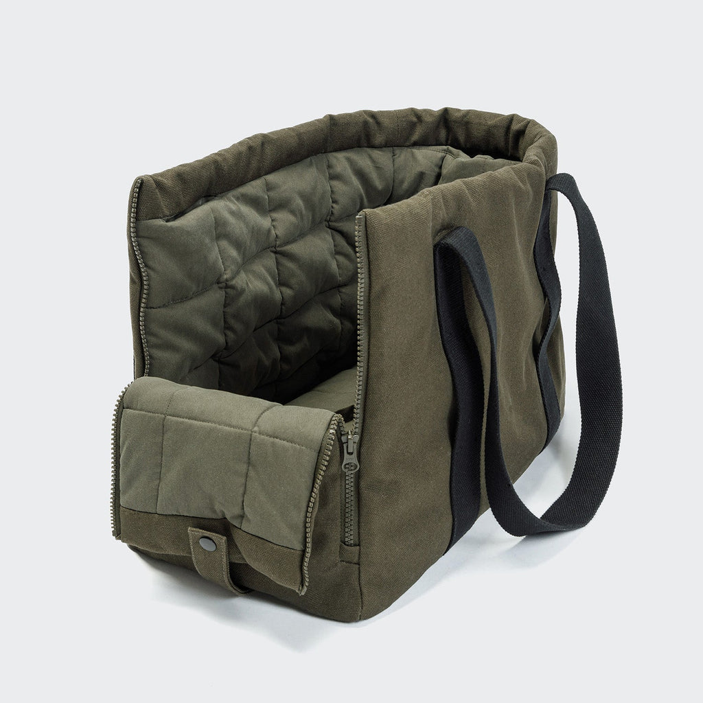 Dog Carrier Turin Canvas Olive product image