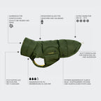 Dog Coat Alaska PRO Olive product image