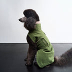 Dog Coat Brooklyn Long Flannel Fern Green product image