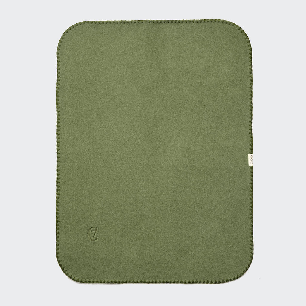 Dog Blanket Fleece Moss Green product image