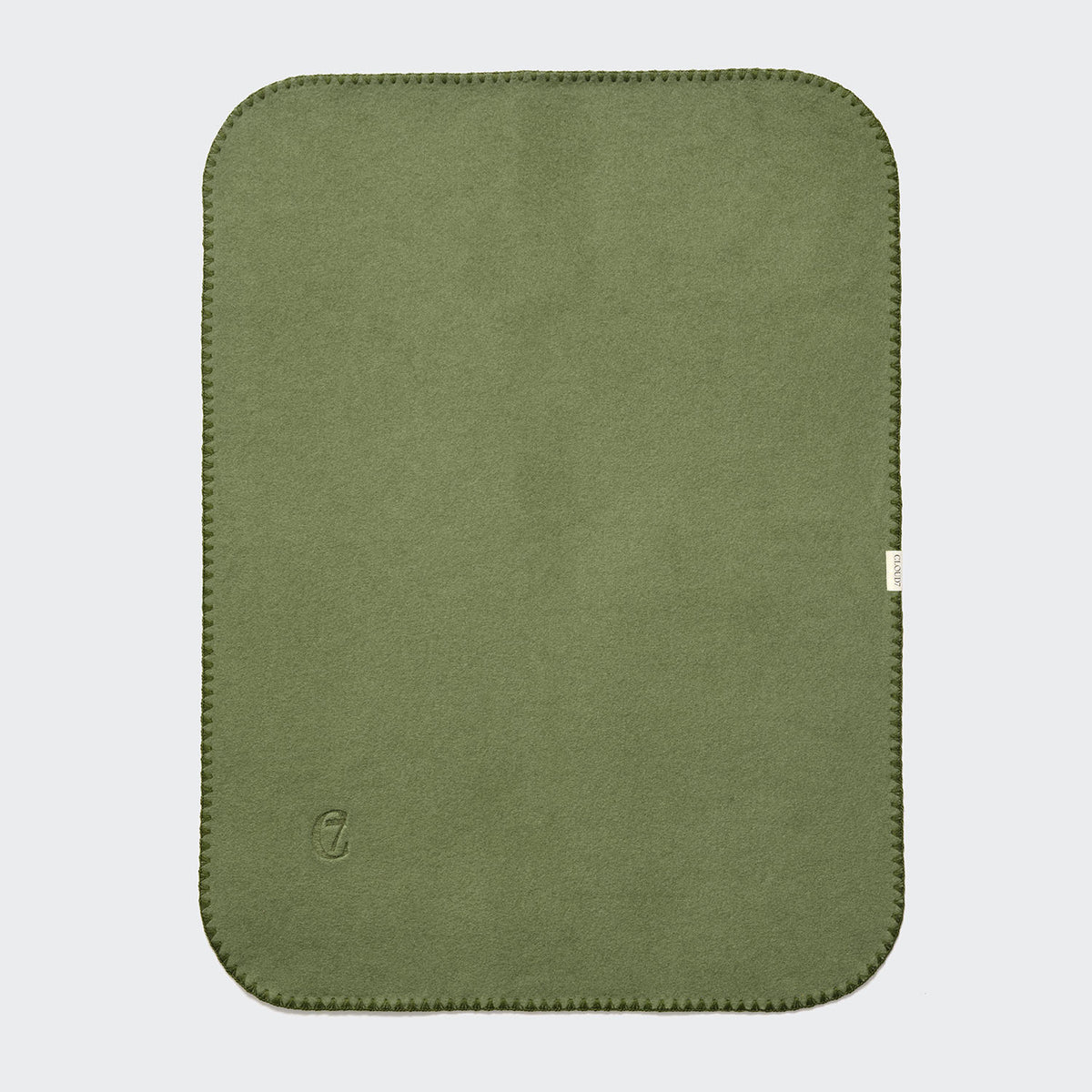 Dog Blanket Fleece Moss Green product image