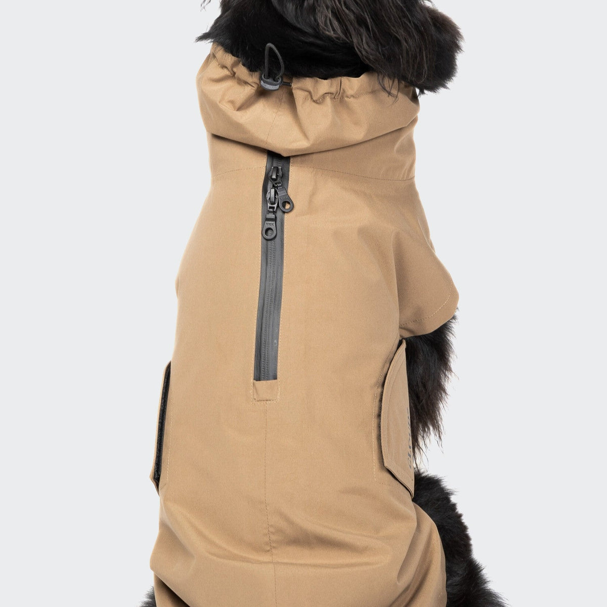 Dog Raincoat Dublin 2.0 Sandy Brown product image