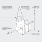 Portable Dog Car Seat Getaway Sand product image