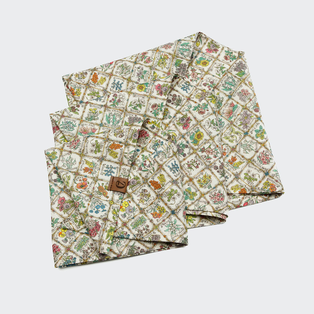 Dog Bandana Flower Squares product image