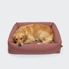 Dog Bed Sleepy Linen-Mix Faded Rose Mélange product image