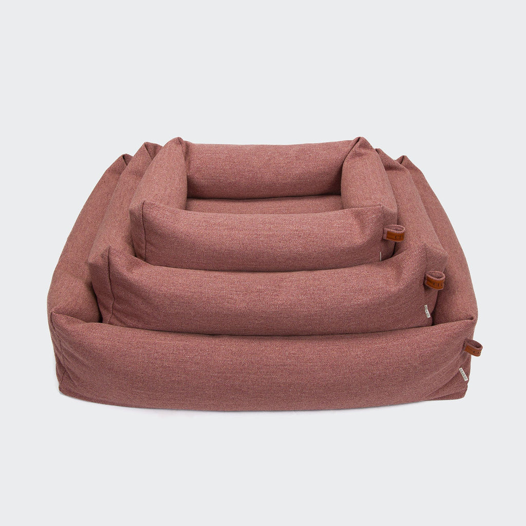 Dog Bed Sleepy Linen-Mix Faded Rose Mélange product image