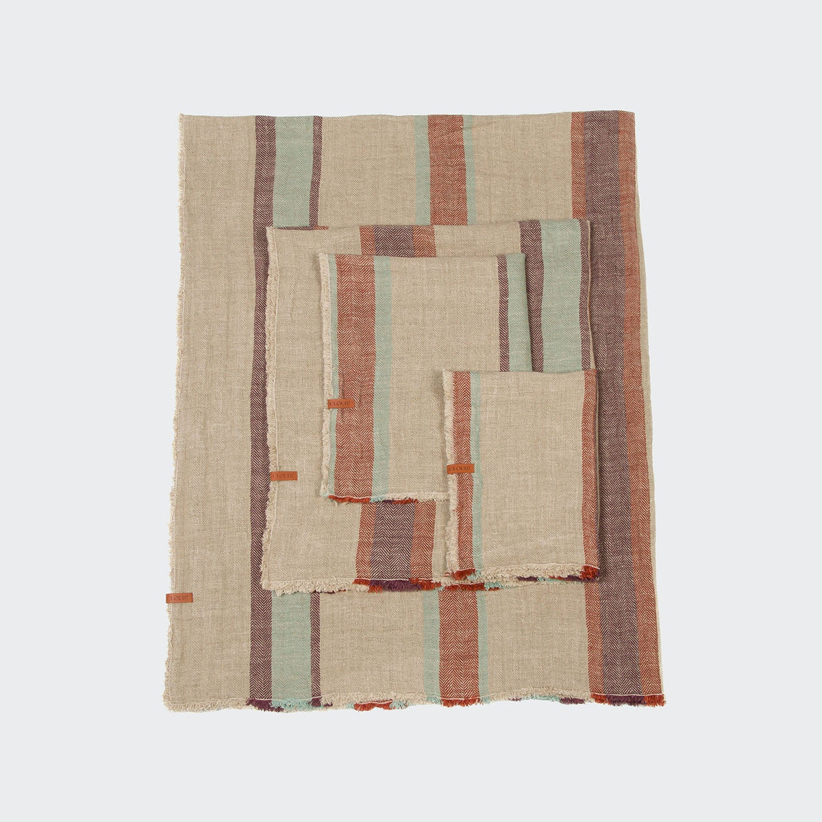 Dog Blanket Linen Stripes product image