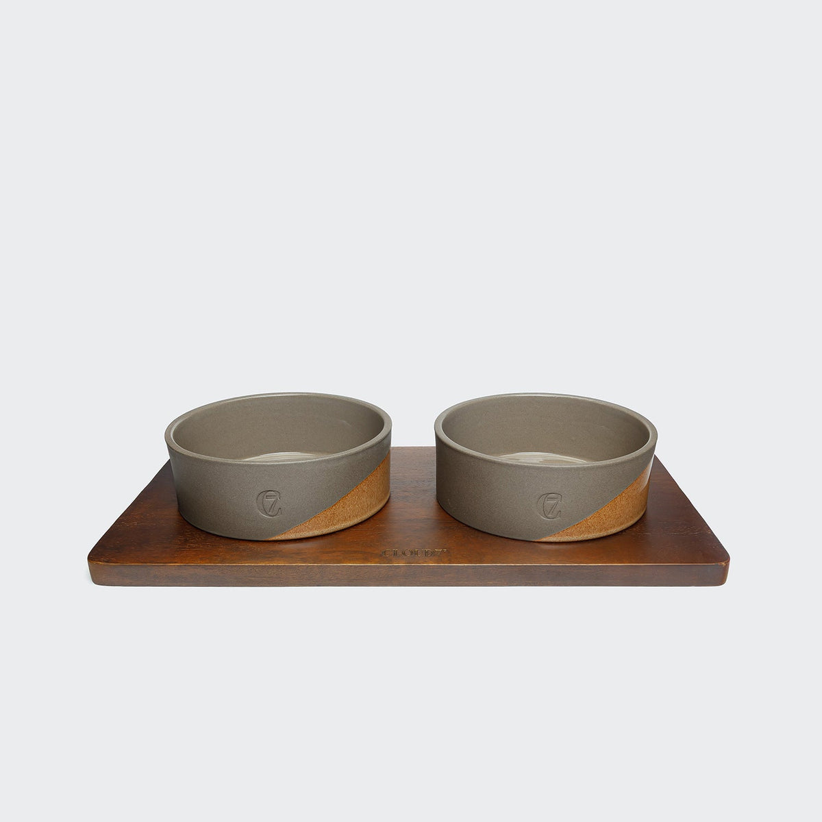Wooden Feeding Station Set Mauro Mud-Jade product image
