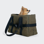 Dog Carrier Turin Canvas Olive product image