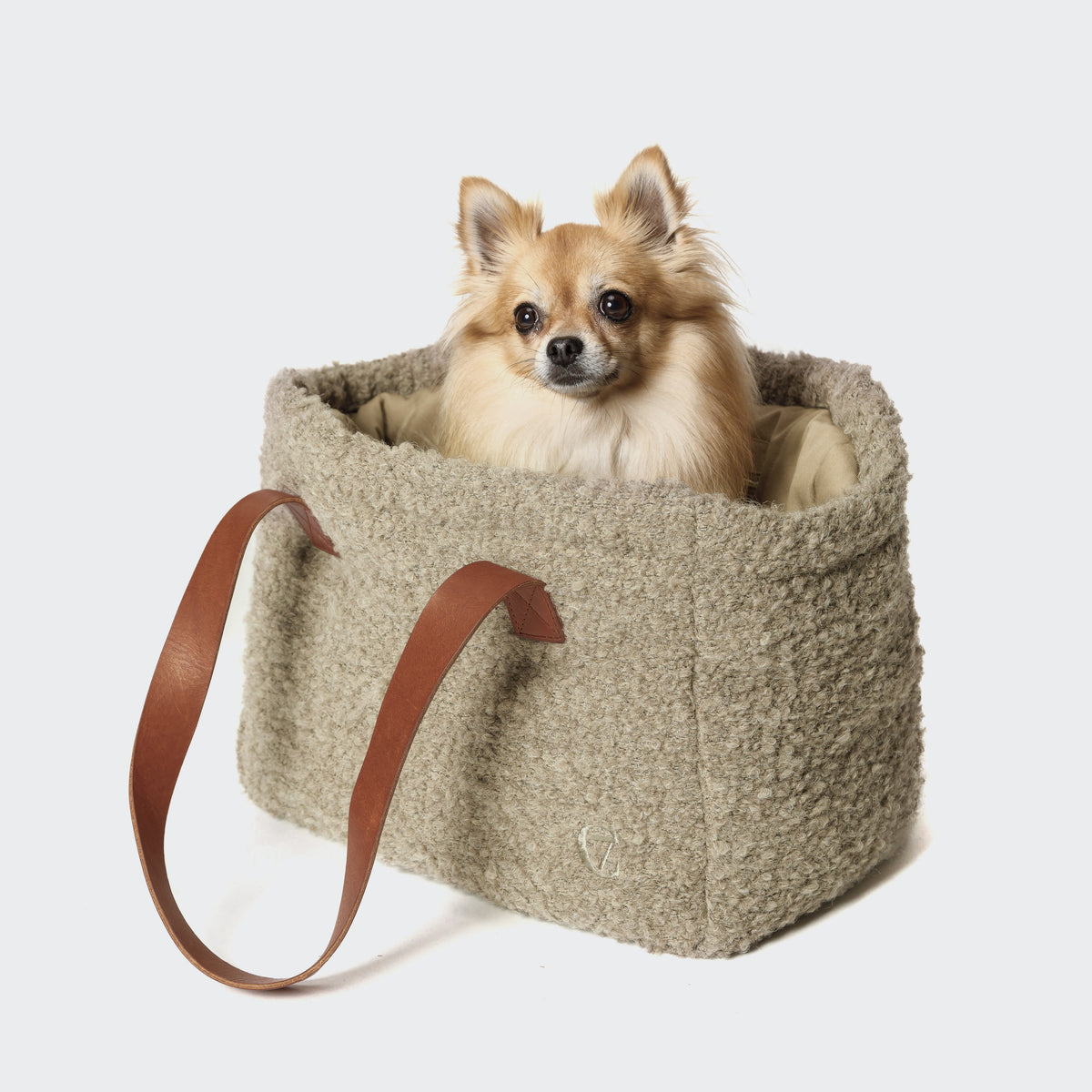 Dog Carrier Verona Wool Beige product image