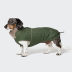 Dachshund Coat Brooklyn Flannel Fern Green product image