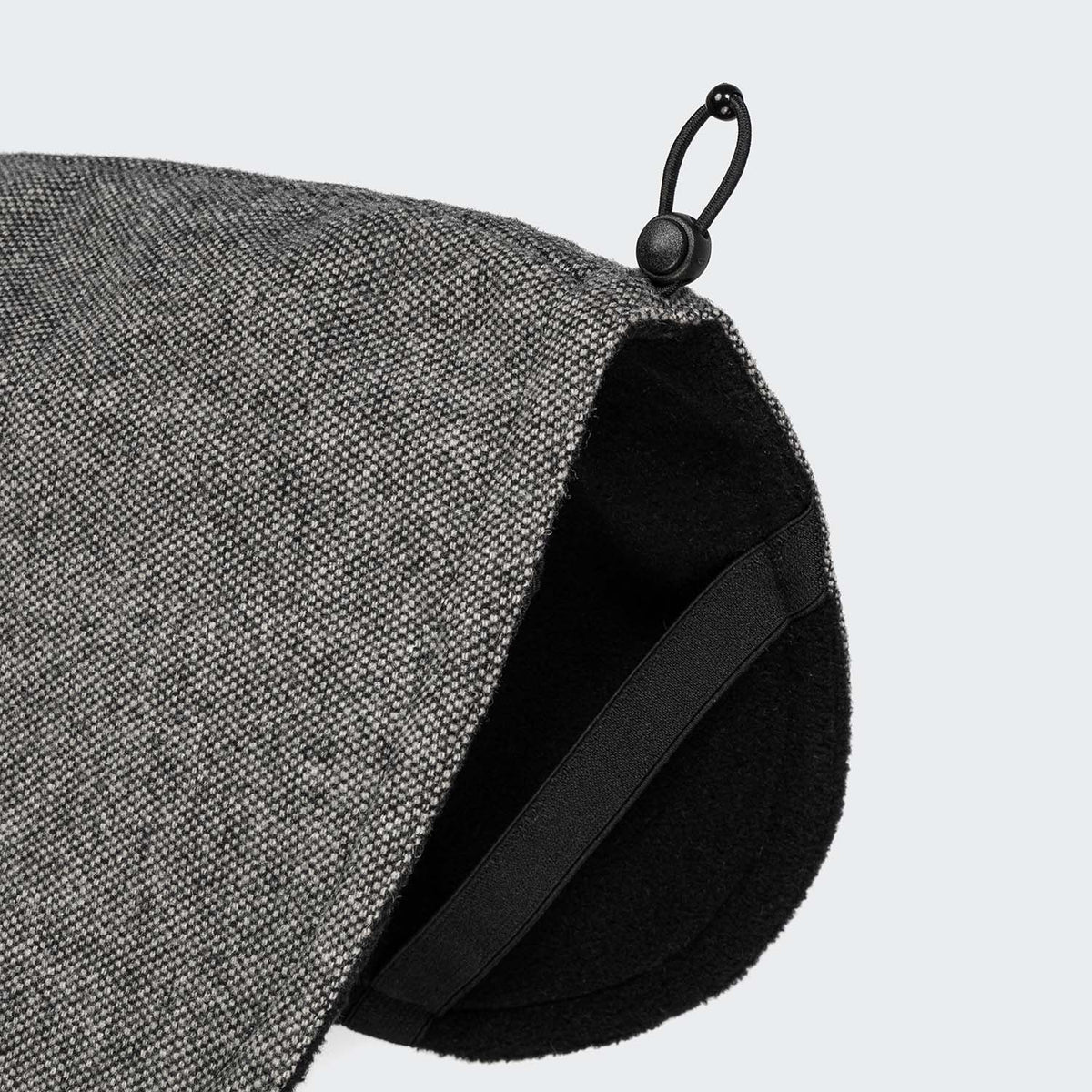 Dog Coat Brooklyn Long Tweed Black product image