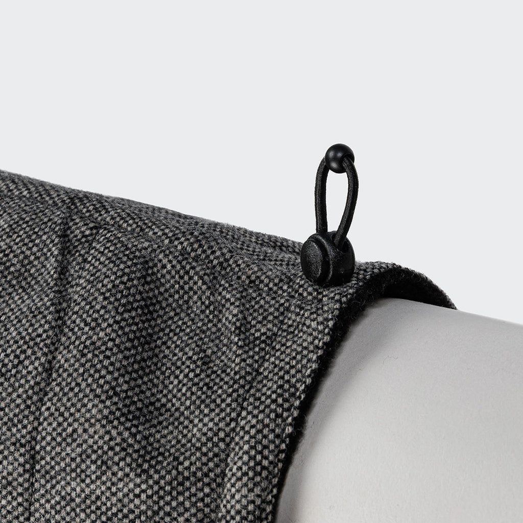 Sighthound Coat Brooklyn Long Tweed Black product image