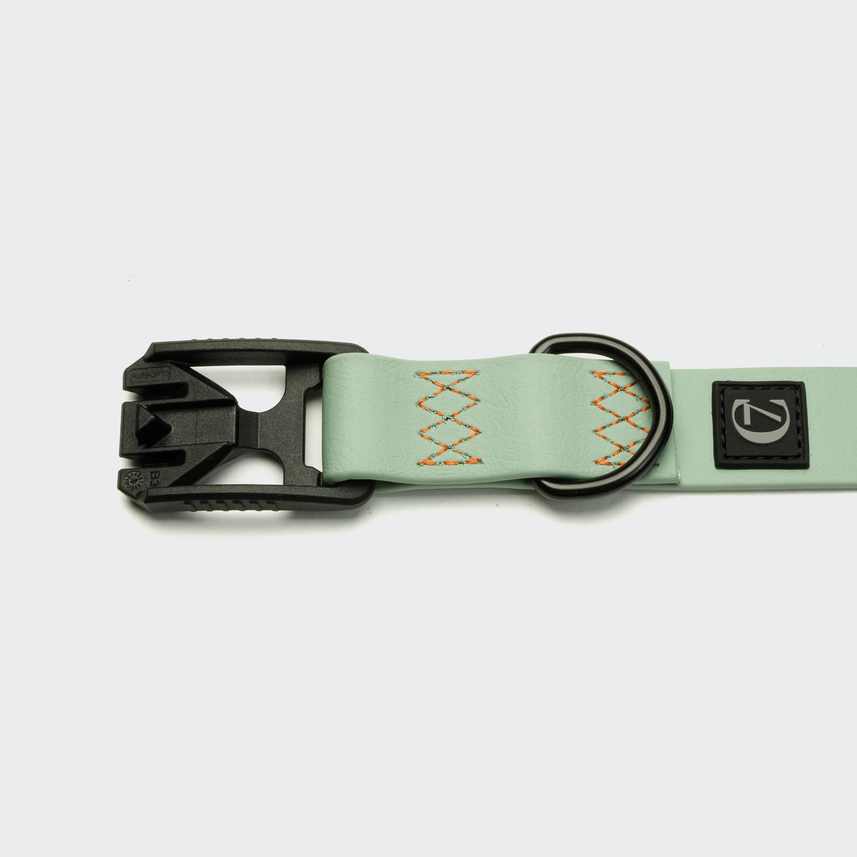 Dog Collar BioThane Ipanema Mint-Neon Orange product image