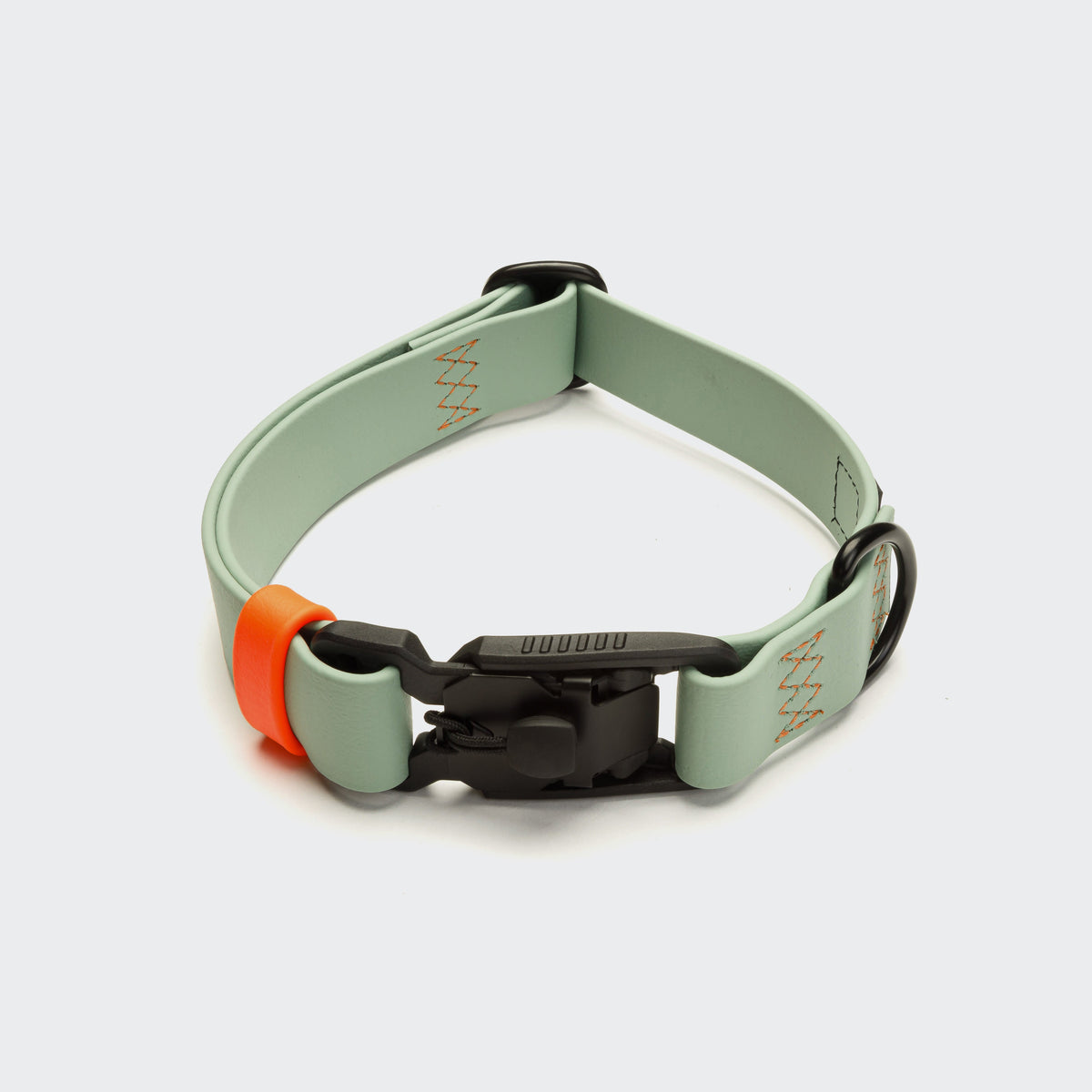 Dog Collar BioThane Ipanema Mint-Neon Orange product image