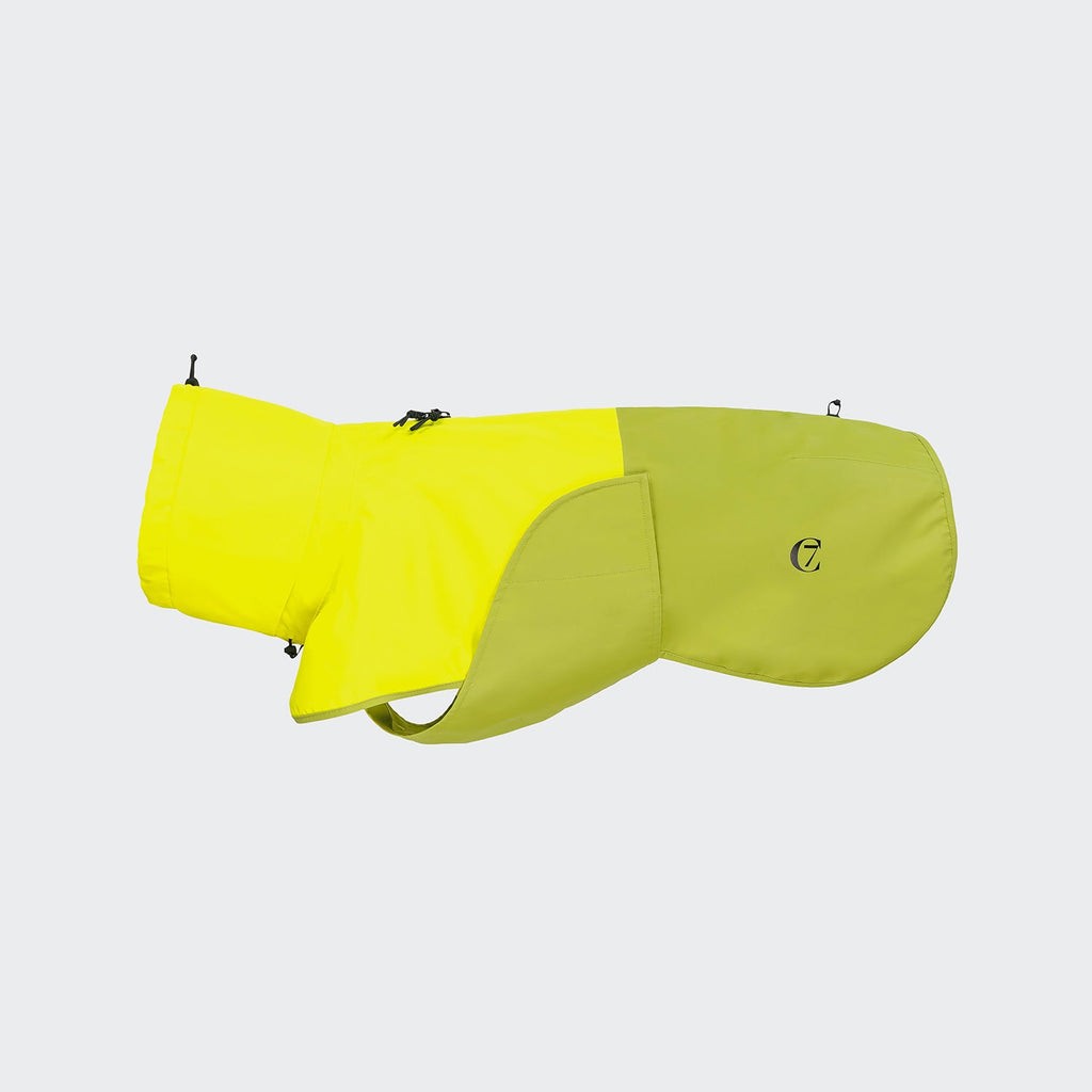 Dog Raincoat AKTIV Neon Green/Light Olive product image
