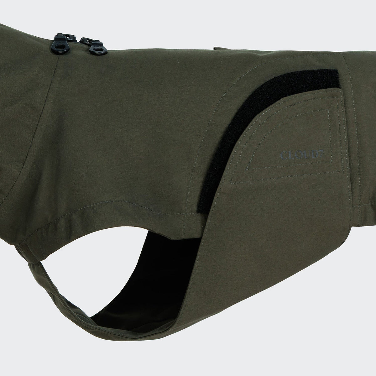 Dachshund Raincoat Dublin 2.0 Dark Olive product image