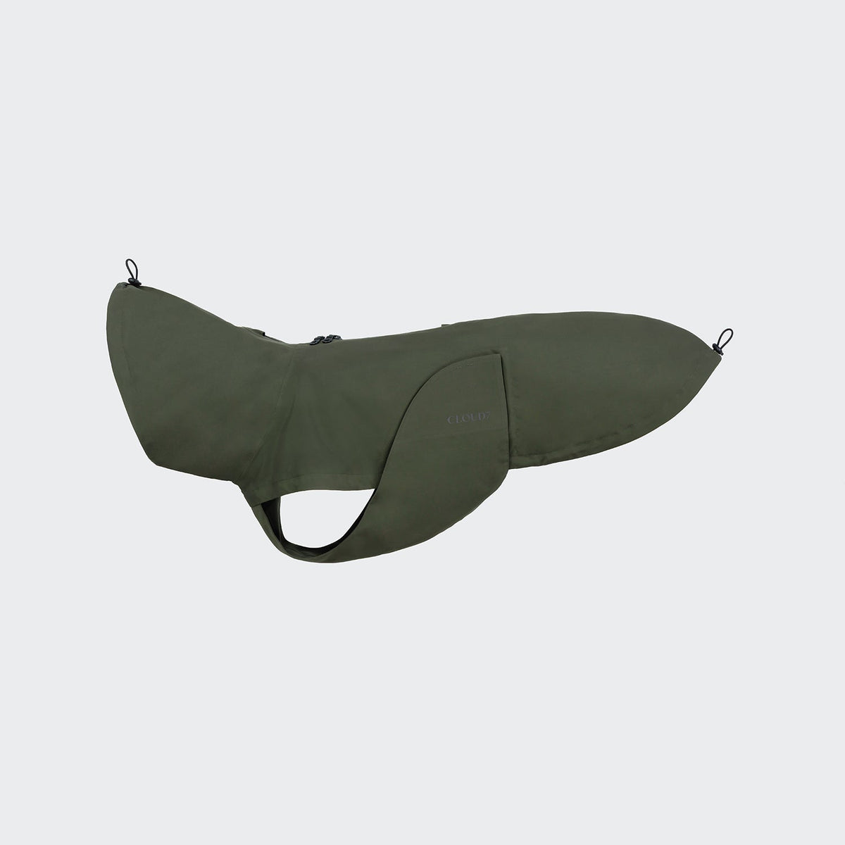 Dog Raincoat Dublin 2.0 Dark Olive product image