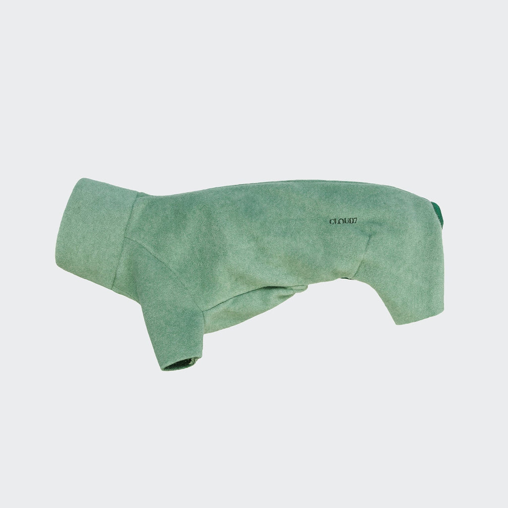 Dachshund Sweater Fleece Cornwall Dusty Green product image