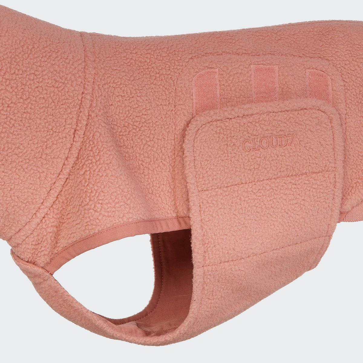 Dog Sweater Fleece Derby 2.0 Faded Rose product image