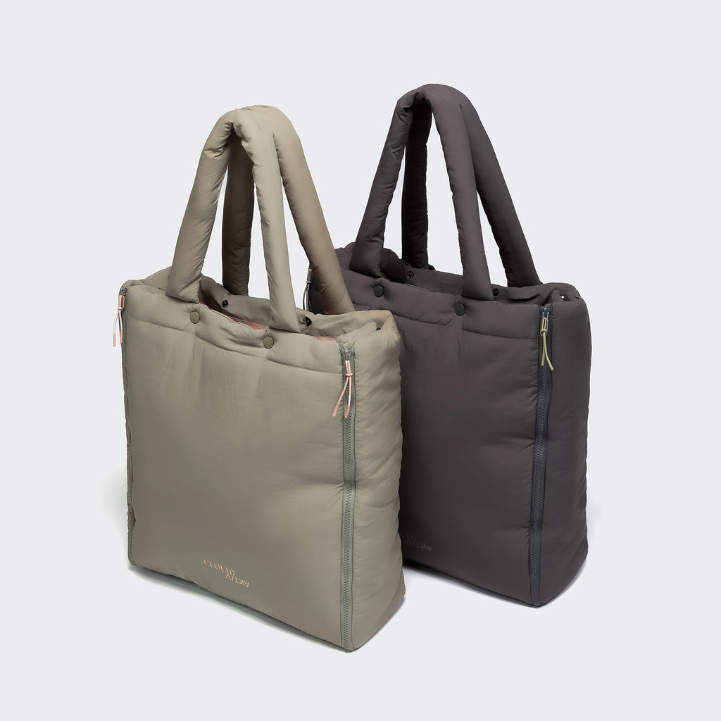 Travel Bed & Tote Bag AKTIV Puffer Dark Grey/Khaki product image