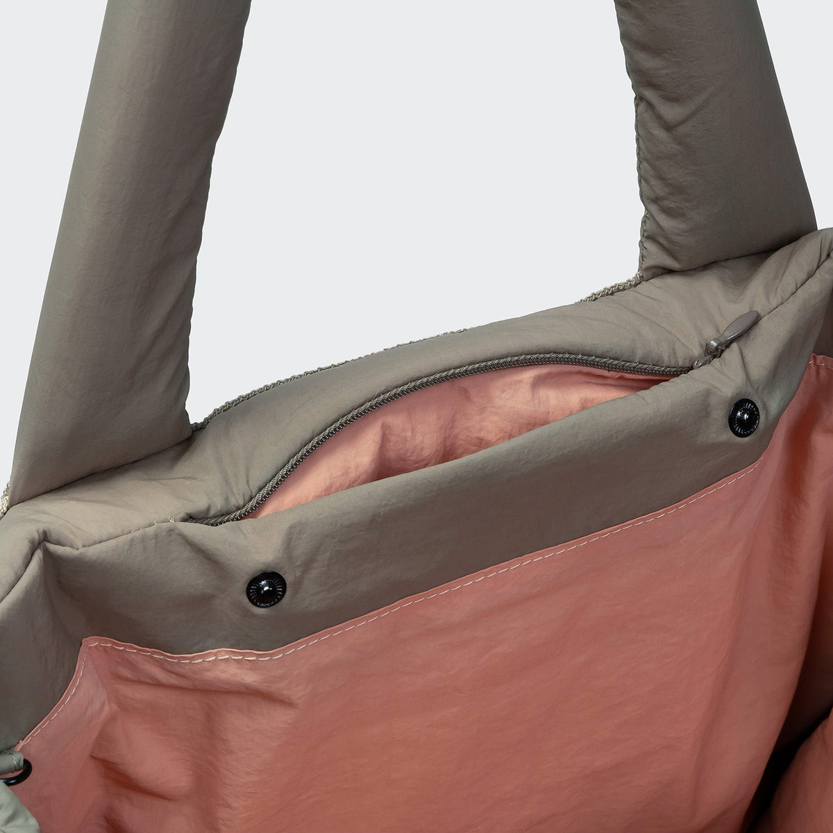 Travel Bed & Tote Bag AKTIV Puffer Khaki/Peach product image