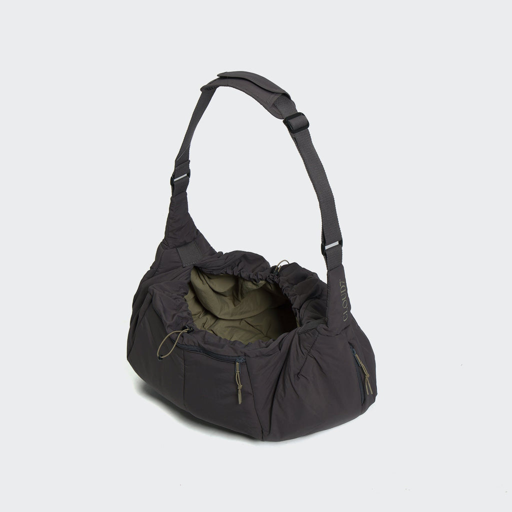 Dog Sling Bag LTTL PufferDark Grey/Khaki product image