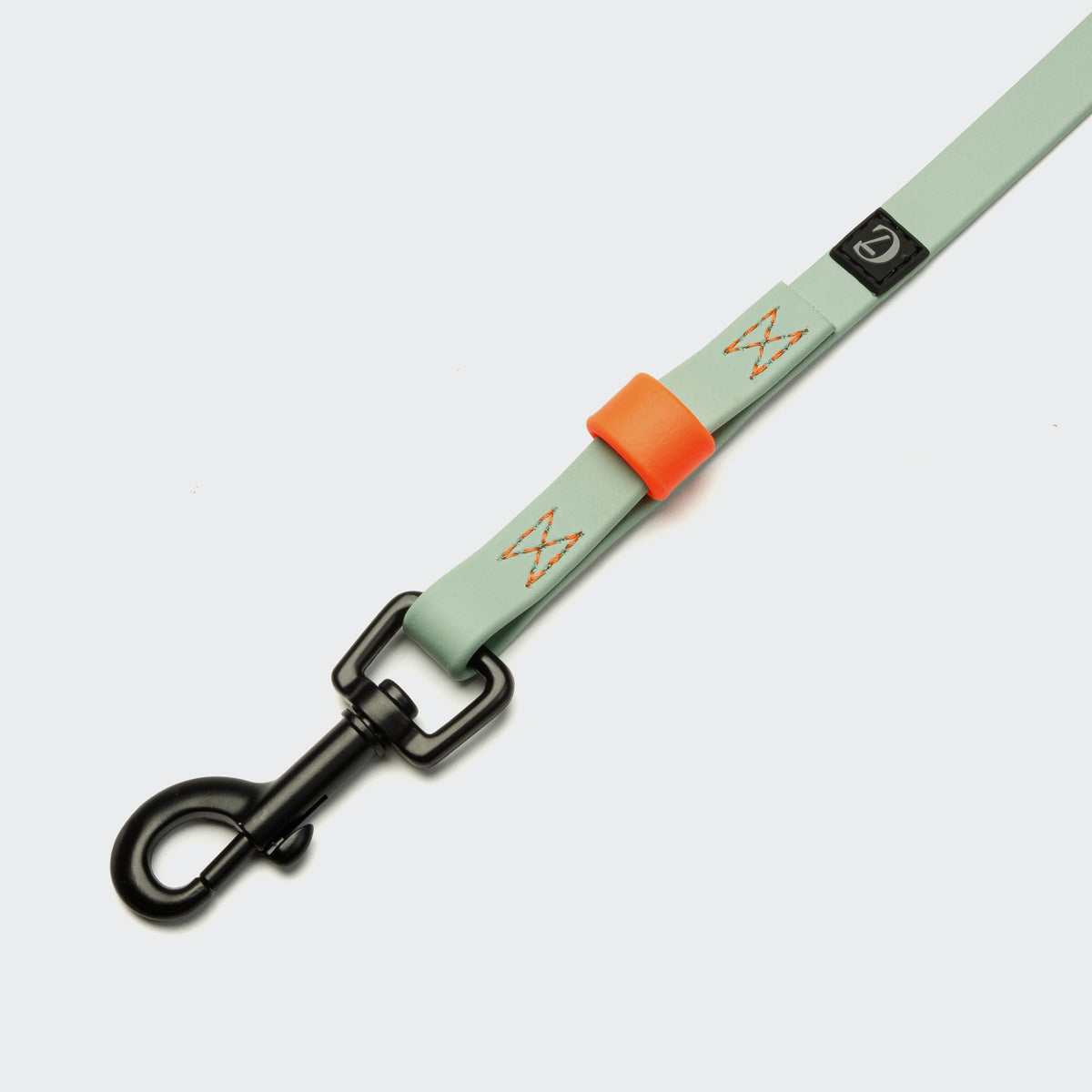Long Line Dog Leash BioThane Ipanema Mint-Neon Orange product image