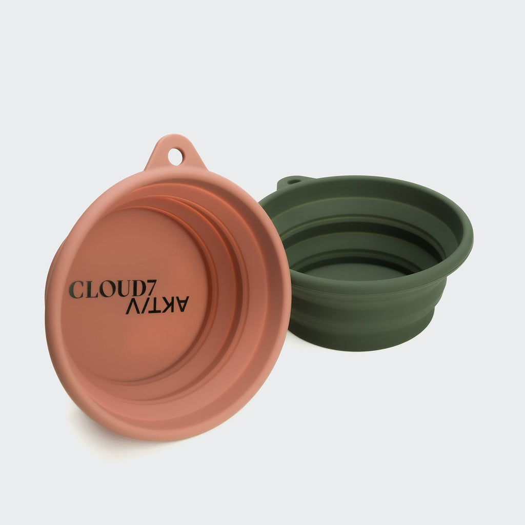 Foldable Travel Bowl AKTIV Dark Olive product image