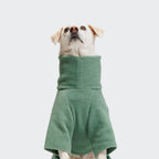 Dog Sweater Fleece Cornwall Dusty Green product image