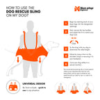 Dog rescue sling product image