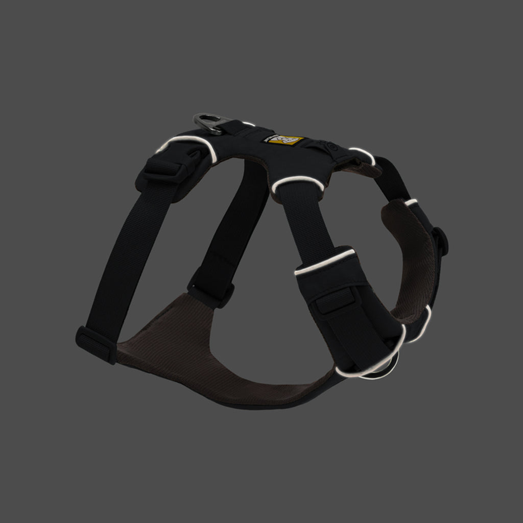 Reflective trim on the Ruffwear Front Range Dog Harness