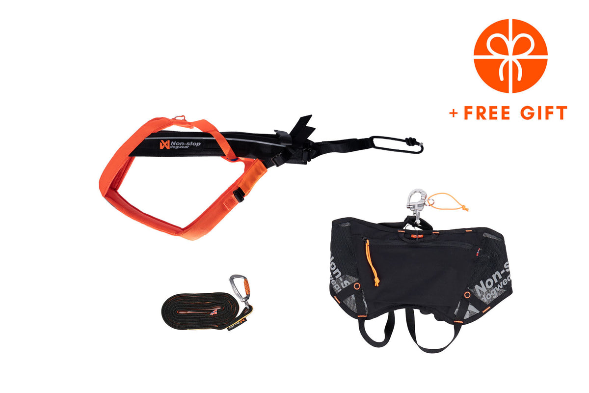 Skiing kit Black/orange product image