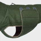 Dachshund Coat Brooklyn Flannel Fern Green product image