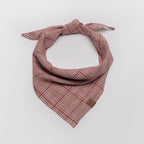 Dog Bandana Check Red - Light Green product image