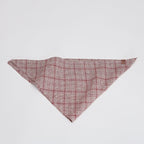 Dog Bandana Check Red - Light Green product image