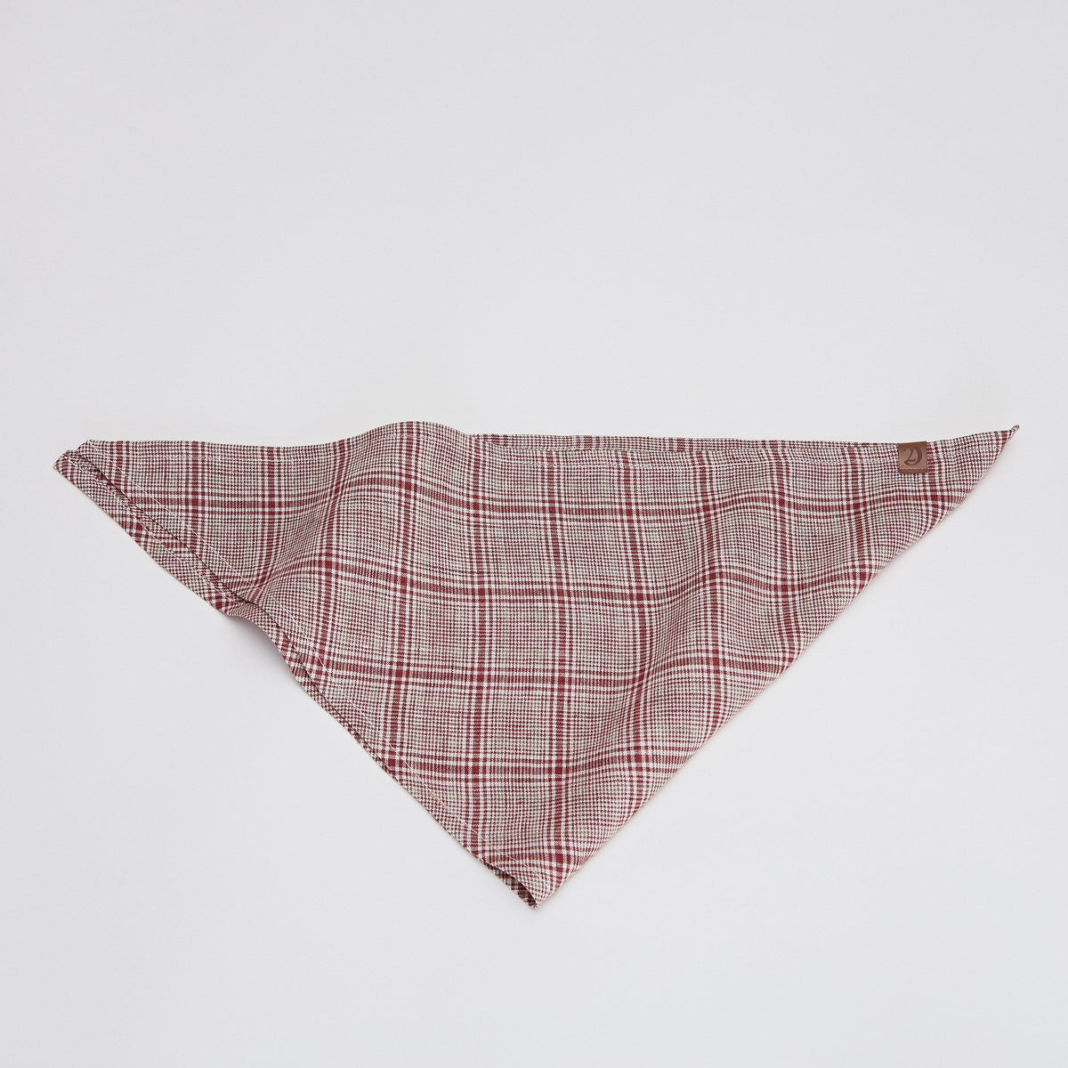 Dog Bandana Check Red - Light Green product image