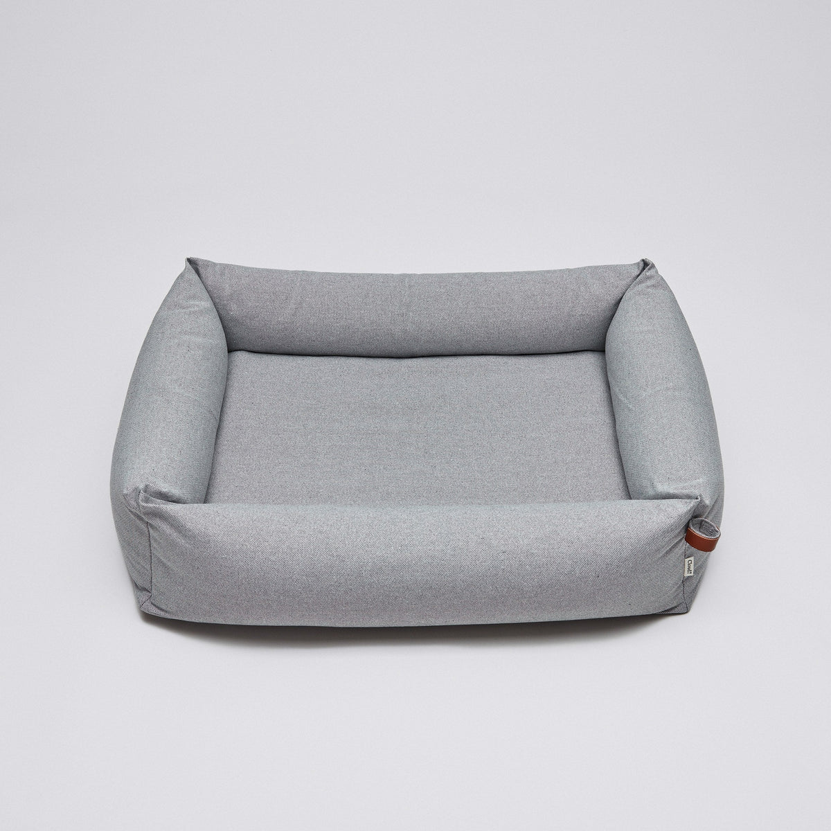 Dog Bed Sleepy Deluxe Tweed Grey product image