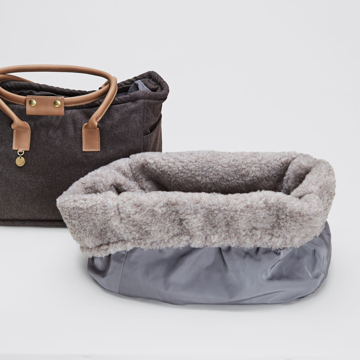 Dog Bag Como Heather Brown product image