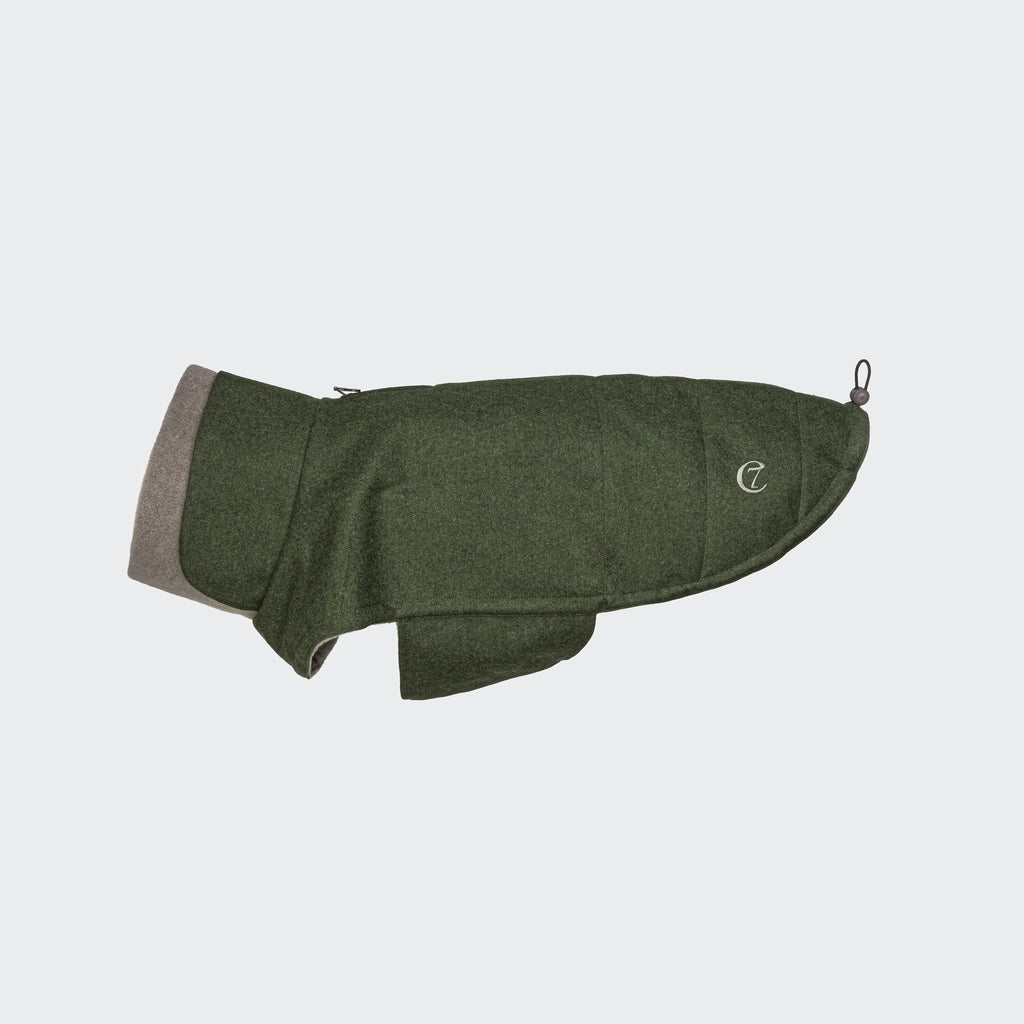 Dog Coat Brooklyn Flannel Fern Green product image