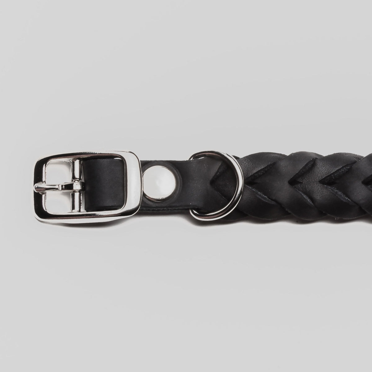 Dog Collar Central Park Black Silver product image