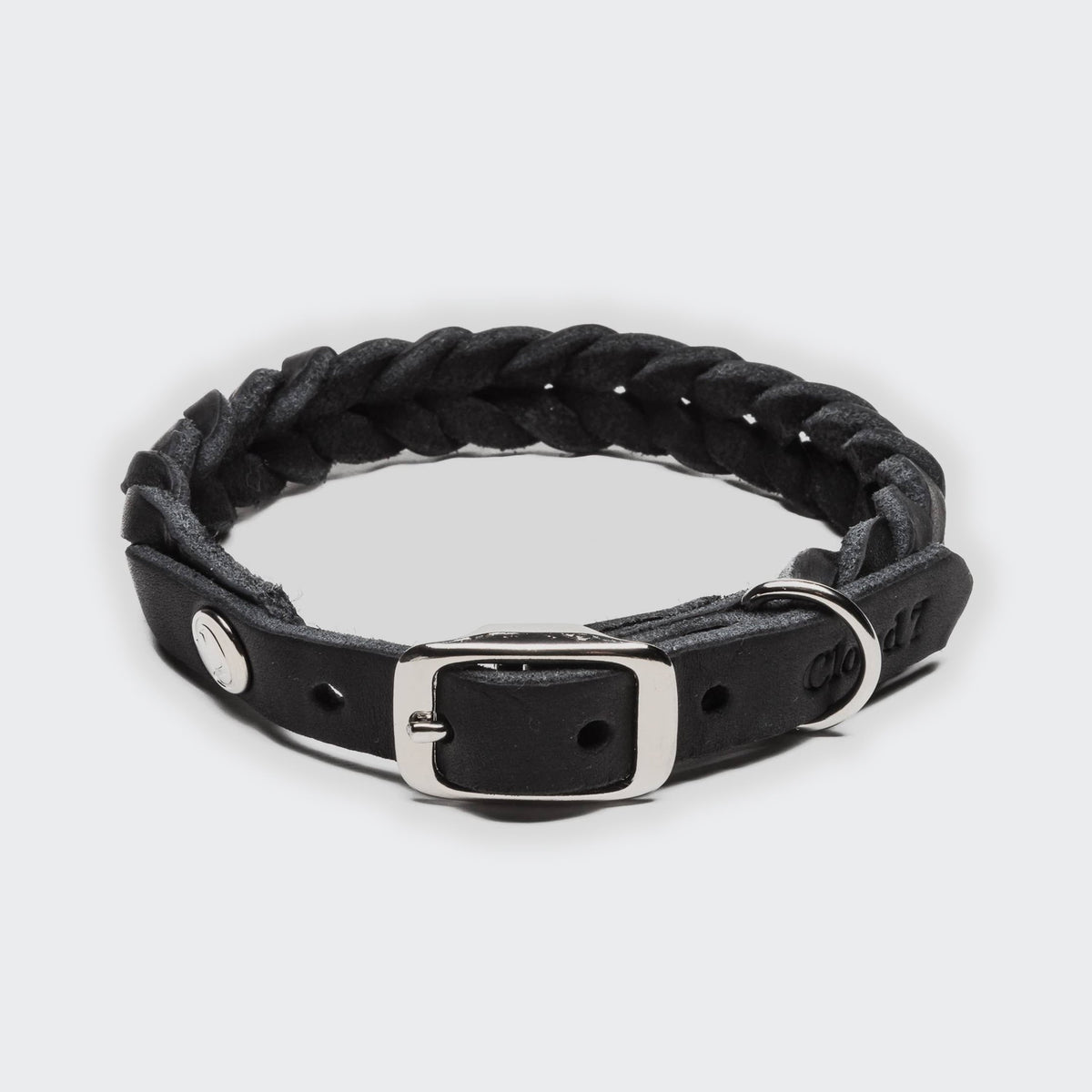 Dog Collar Central Park Black Silver product image
