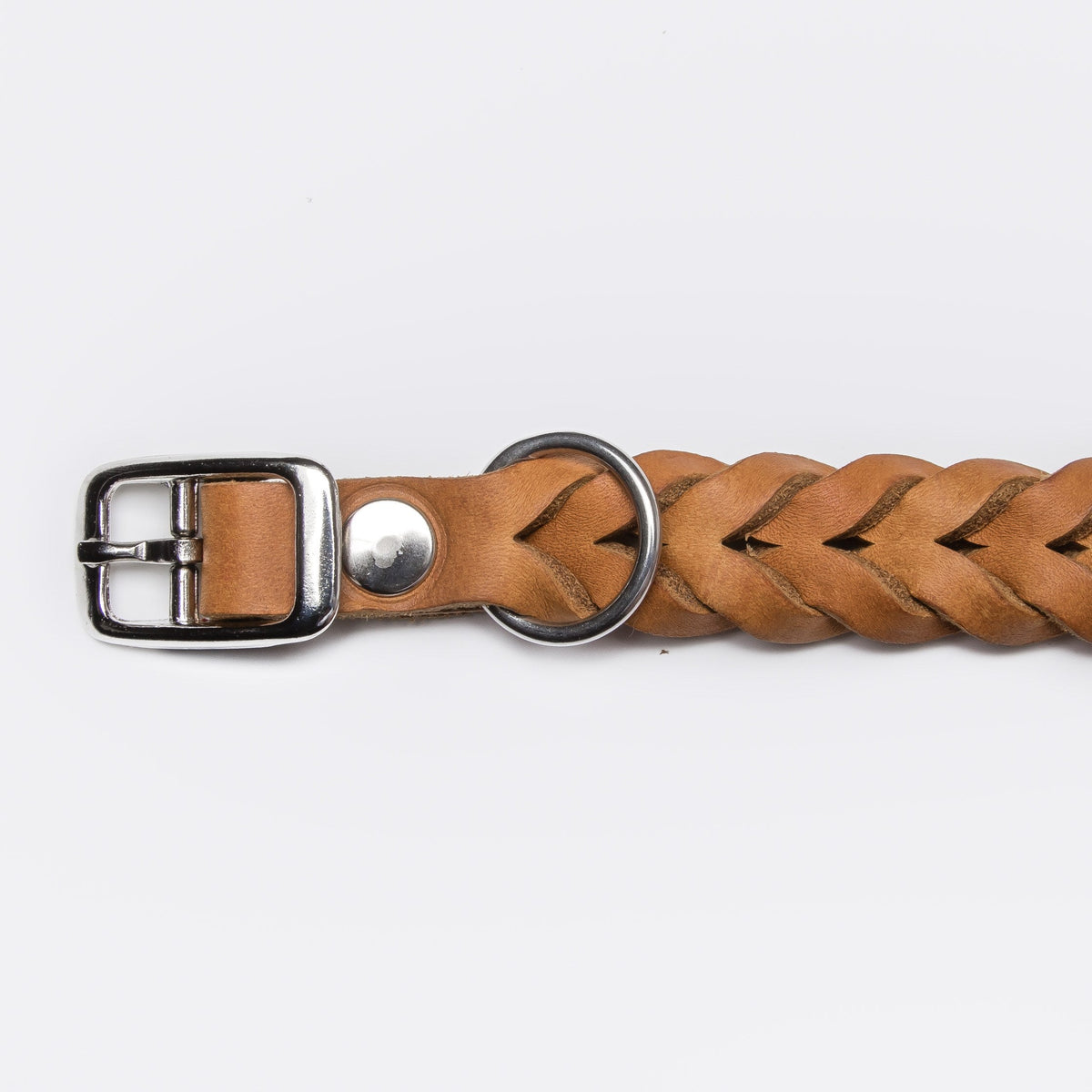 Dog Collar Central Park Camel Silver product image