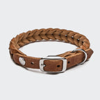 Dog Collar Central Park Camel Silver product image