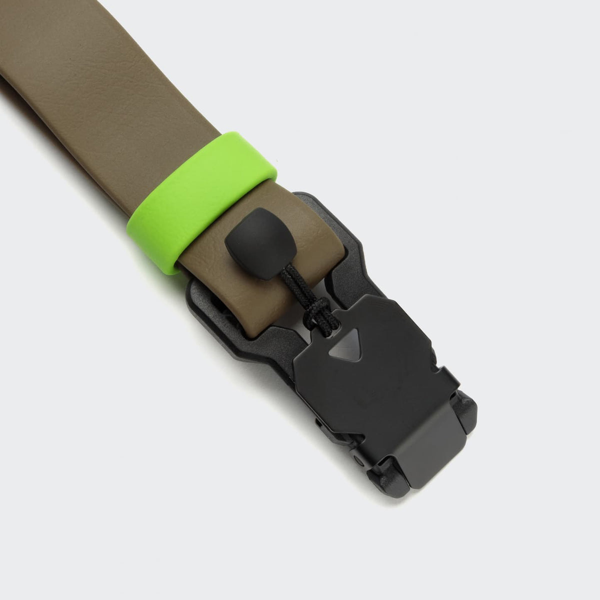 Dog Collar BioThane Ipanema Olive-Neon Green product image